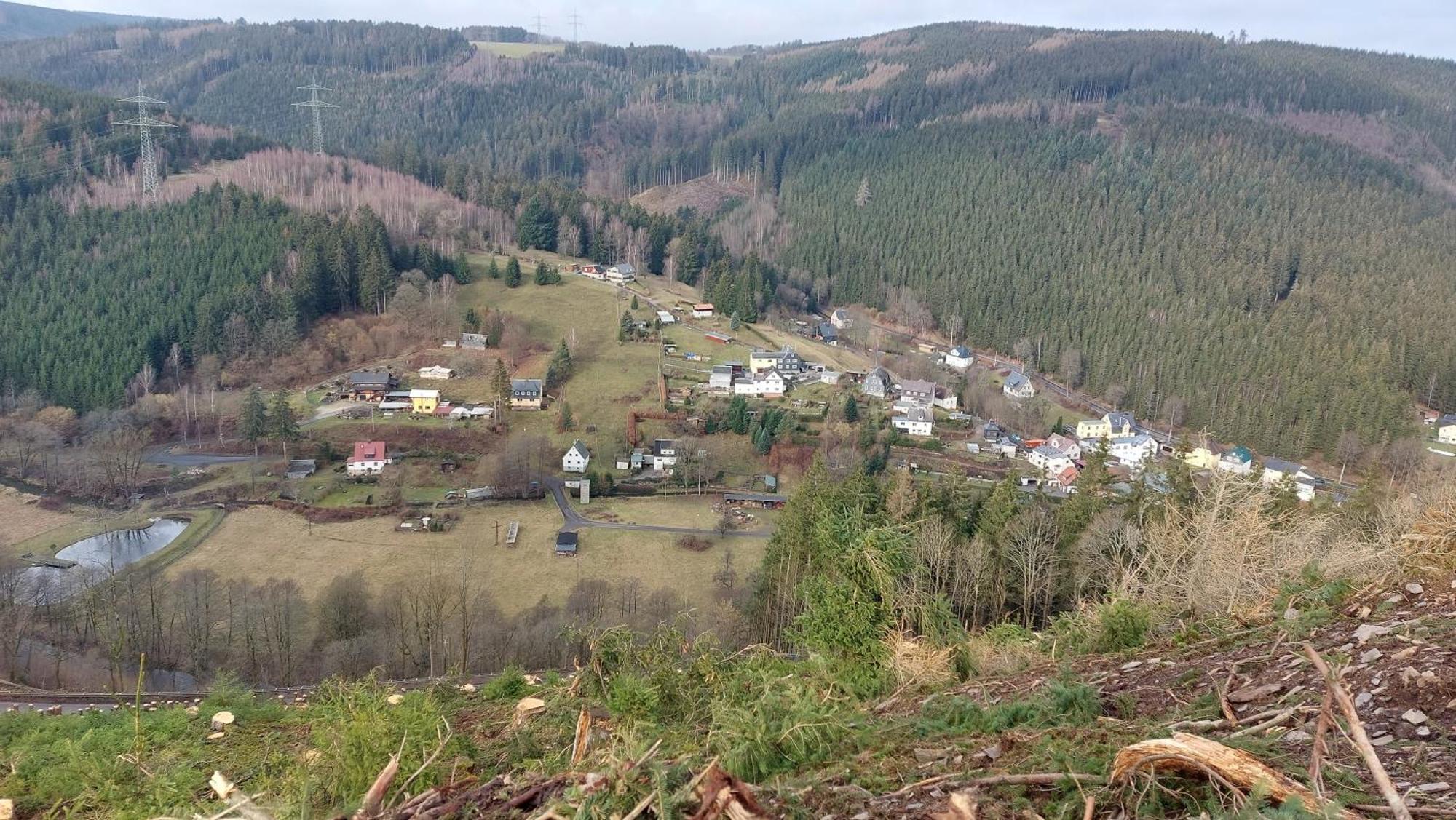 Ferienwohnung Berndt Oberweißbach Esterno foto
